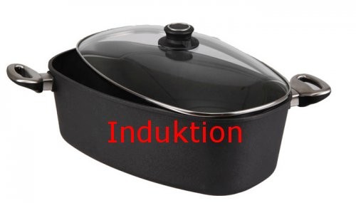 EXCELENT ručně litá titan diamantov pekáč Harecker 40x24 i INDUKCE