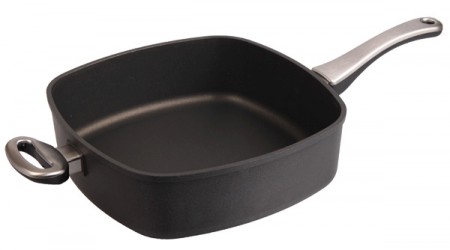 EXCELENT plasma titanová pánev Harecker 28x28x9 ucho ručka+ víko